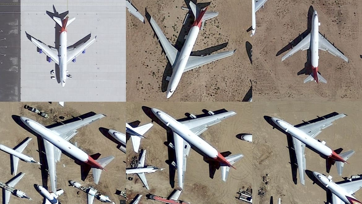 Pictured! We find every Qantas 747 still in a boneyard